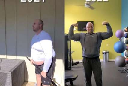 Namjerno se udebljao, DA BI SMRŠAO: Nabacio 50 kilograma u želji da dokaže da je sve moguće (VIDEO, FOTO)