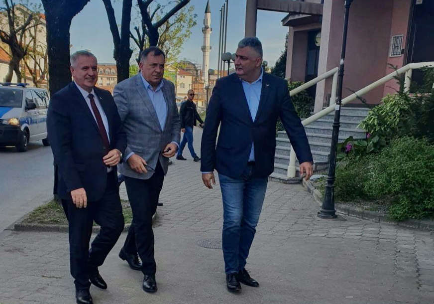 Dodik i Višković u Bijeljini: Polovinom maja počinje realizacija projekta Drinskog nasipa