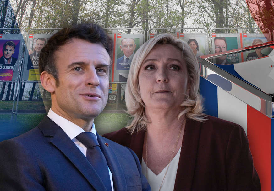 Nakon 20 miliona prebrojanih glasova: Le Penova vodi za 1,6 odsto ispred Makrona, DRUGI KRUG IZVJESTAN