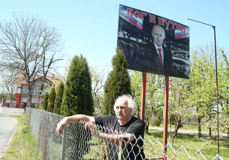 "Putin je uvijek u pravu" Mile iz okoline Laktaša čvrsto stoji uz lidera Rusije, a evo šta još poručuje (FOTO)