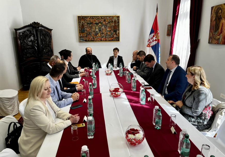 BRNABIĆEVA U MOSTARU Sastanak sa predstavnicima Srba