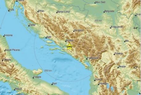 "Ležao sam, a onda je počelo da se trese" Novi zemljotres kod Stoca, osjetio se i u Dalmaciji