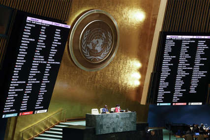 PALA ODLUKA Generalna skupština Ujedinjenih nacija suspendovala Rusiju iz Savjeta za ljudska prava (FOTO)
