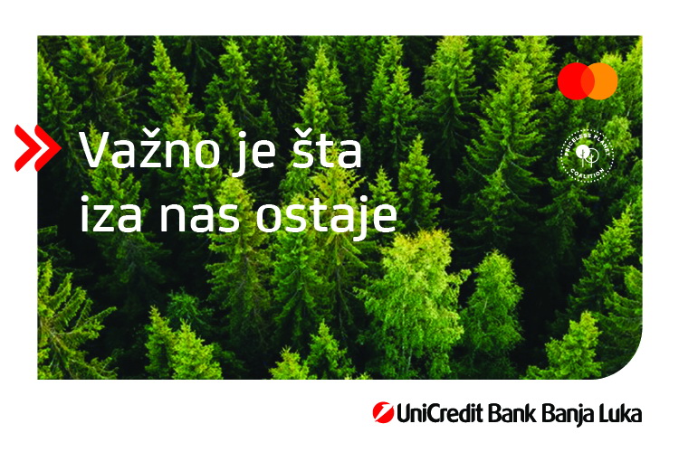 UniCredit Bank Banjaluka prva banka na tržištu BiH koja se pridružila Mastercardovoj Priceless Planet koaliciji