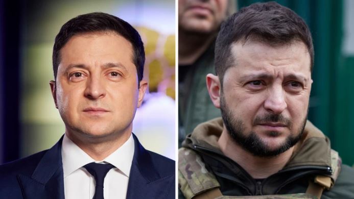 Lider Ukrajine OSTARIO PREKO NOĆI: Užasi sukoba ostavili trag na licu Zelenskog (FOTO)