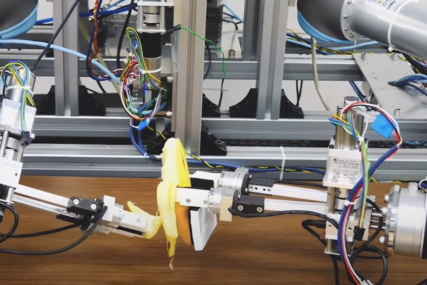 Uspio nakon 13 sati treninga: Japanci kreirali robota koji može oljuštiti bananu (VIDEO)