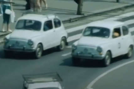 RAZLOG JE KOMIČAN Saobraćajna milicija je prije 50 godina vozila "porše", ali se brzo vratila "fići" (VIDEO)