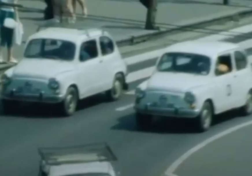 RAZLOG JE KOMIČAN Saobraćajna milicija je prije 50 godina vozila "porše", ali se brzo vratila "fići" (VIDEO)