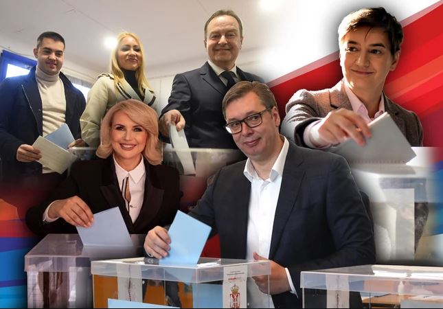 Političari Srbije među prvim glasačima: Ko je na biračko mjesto došao sam, ko sa porodicom, a ko sa koleginicom (FOTO, VIDEO)