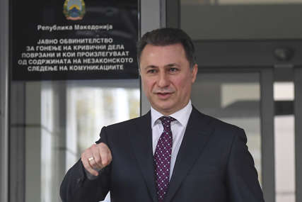 SEDAM GODINA ZATVORA Bivši makedonski premijer Nikola Gruevski prisvojio 1,3 miliona evra od stranke, pa pobjegao u Mađarsku