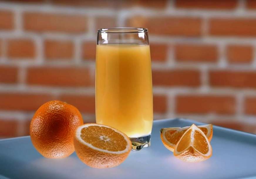 Evo koliko je zdrav sok od narandže: Jedna čaša sadrži šećera isto kao TRI VEĆE KROFNE