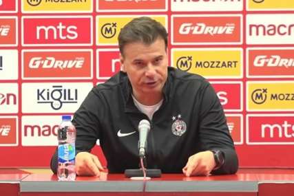 BURNO NA PRESU Trener Partizana pobjesnio nakon pitanja i obrušio se na novinare (VIDEO)
