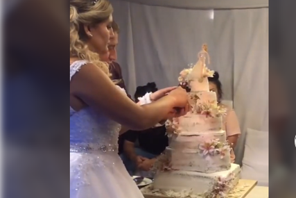 Želi razvod poslije samo jednog dana braka: Šala sa svadbenom tortom mladoženju skupo koštala