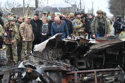 Predsjednica Evropske komisije posjetila Buču “Smrt civila pokazuje okrutno lice Putinove vojske”