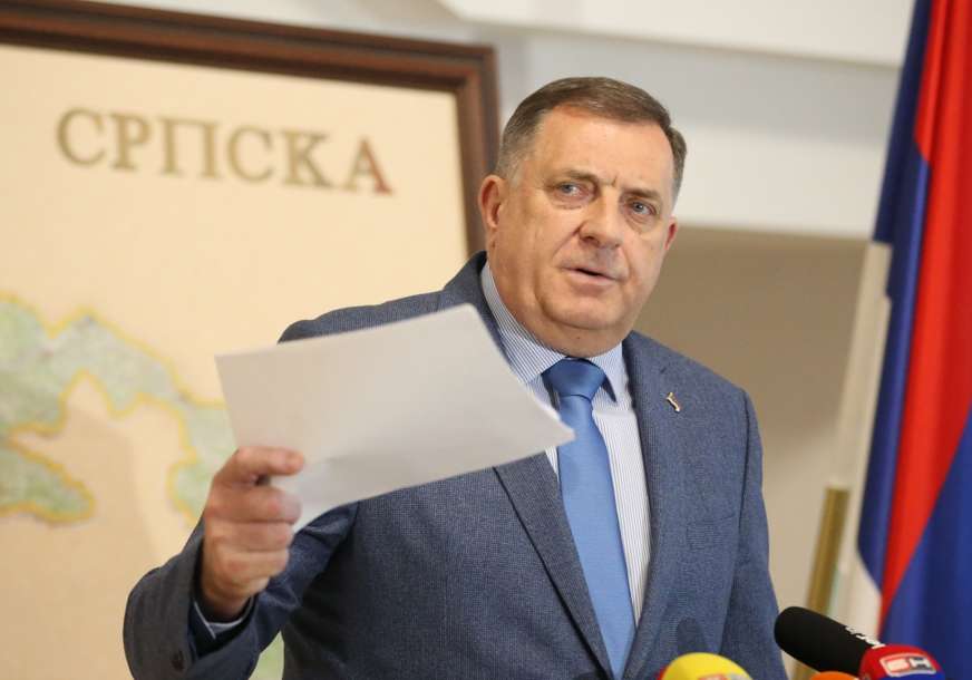 "Nikada nećemo dati saglasnost za sankcije" Dodik tvrdi da srpski narod ne želi sukob sa Rusijom