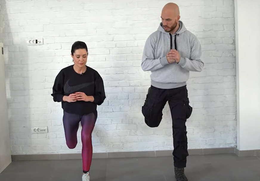 SUPER TRENING SA ZIDOM Voditeljka Ivana Milenković predstavlja svoju fitnes rutinu (VIDEO)