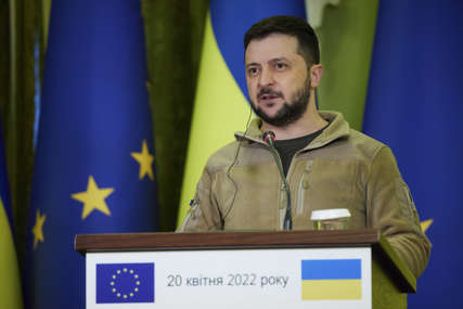 DEMONSTRACIJA PODRŠKE ZAPADA UKRAJINI Blinken i Lojd sa Zelenskim u Kijevu, najavljen novi paket pomoći