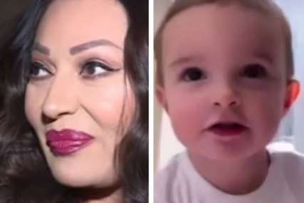 "Ljubav moja" Snimak Cecinog unuka raznježio sve, Anastasiju preplavile emocije (VIDEO)