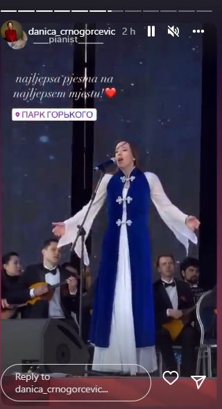 FOTO: DANICA CRNOGORČEVIĆ/INSTAGRAM SCREENSHOT