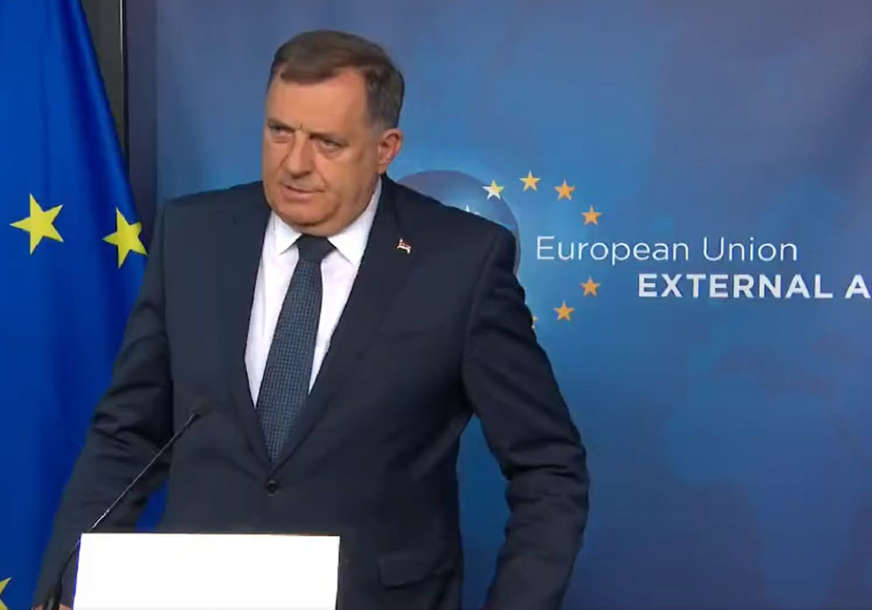 INSISTIRA NA USTAVU Dodik: U Briselu sam predstavio interese Srpske
