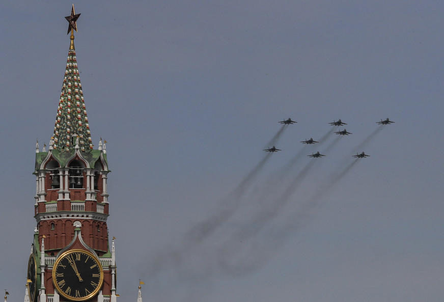 VREMENSKE NEPRILIKE Otkazan vazdušni dio Parade pobjede u Moskvi