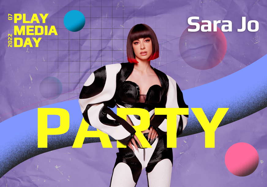 Play Media Day 07 Party se ne propušta: Publiku očekuje nezaboravan nastup regionalne muzičke zvijezde Sare Jo