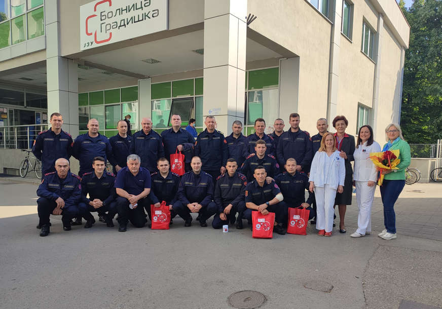 Akcija dobrovoljnog darivanja krvi:  Vatrogasci pokazuju humanu stranu svoje profesije