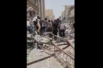 TRAGEDIJA U IRANU Srušila se zgrada, desetine mrtvih (VIDEO)