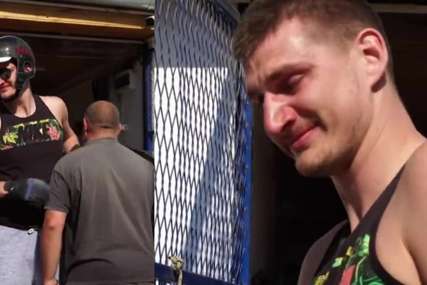 JOKIĆ ZAPLAKAO Nagradu MVP lige primio ispred štale uz tamburaše (VIDEO)