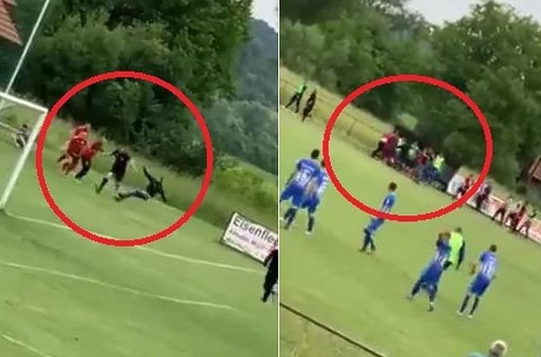 HAOS NA UTAKMICI U MAOČI Navijači utrčali na teren pa s igračima pretukli sudije, policija nije reagovala (VIDEO)