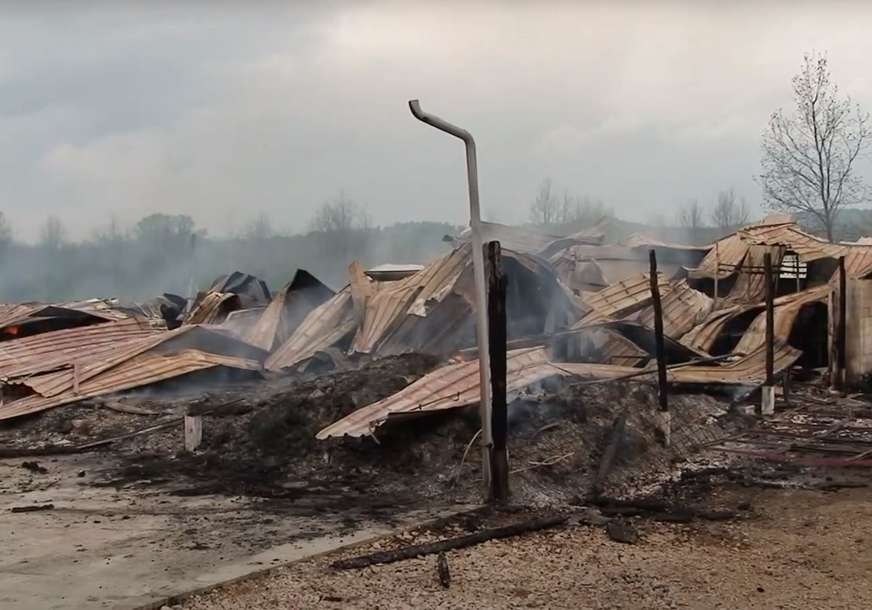 Na sreću nije bilo povrijeđenih: Vatra progutala farmu kod Lukavca, NASTALA MILIONSKA ŠTETA