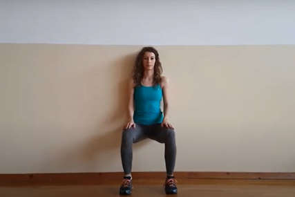 UPORNOST SE ISPLATI Vježba za lijepo oblikovane i jake noge (VIDEO)