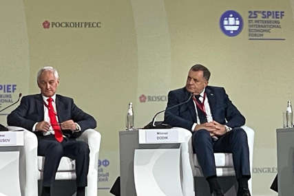 "Zapad traži poslušnike" Dodik u Sankt Peterburgu istakao da je napravljen mit da su Srbi krivi za sve (VIDEO, FOTO)