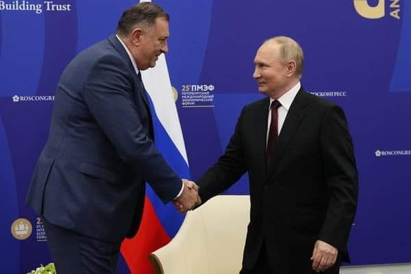 “Važan završetak gasovoda” Dodik poručuje da je sastanak sa Putinom bio uspješan