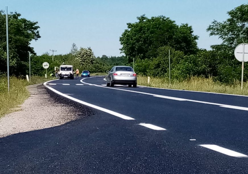 Radovi završeni 2 dana prije roka: Pušten saobraćaj na čitavoj dionici magistralnog puta Prijedor-Banjaluka (FOTO)