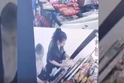 Nesvakidašnja krađa: Žena ukrala 3 primjerka Blic žene sa kioska i pokušala da pobjegne (VIDEO)