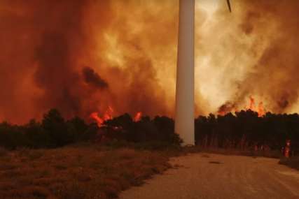 Vatra se brzo širi: Novi šumski požar u rekreativnoj zoni