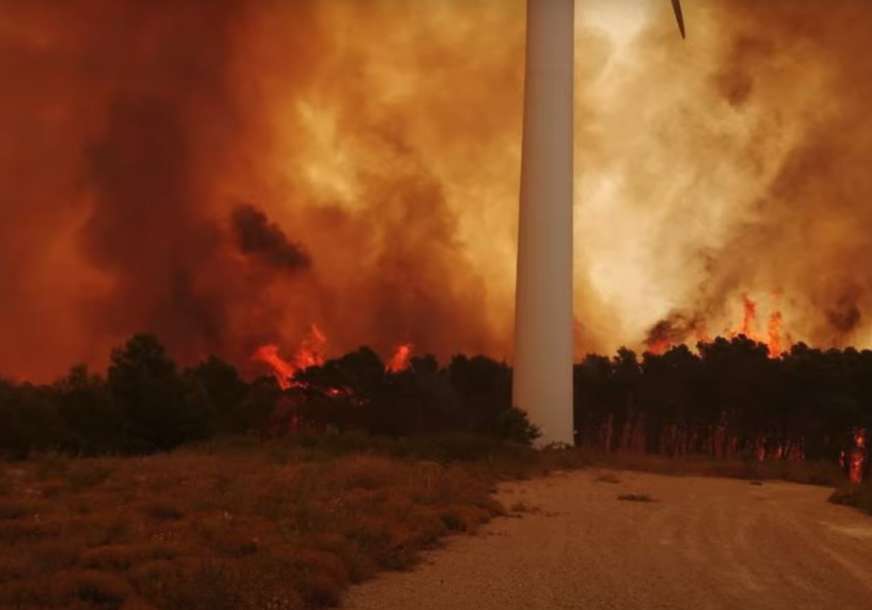 Vatra se brzo širi: Novi šumski požar u rekreativnoj zoni