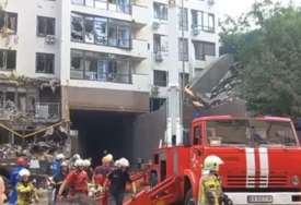 Rusi granatirali Kijev: Ispaljen veliki broj projektila na stambene zgrade (VIDEO, FOTO)