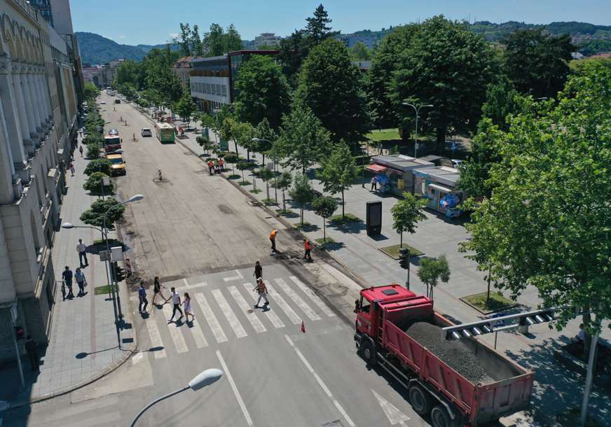 U glavnoj ulici i nova signalizacija: Modernizacija pet kilometara saobraćajnica