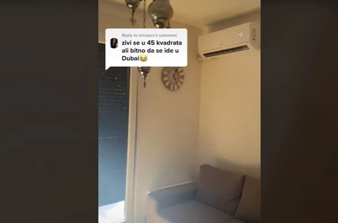 Zbog Natašinog videa gore duštvene mreže "Živi se u 45 kvadrata, ali bitno da se ide u Dubai" (VIDEO)