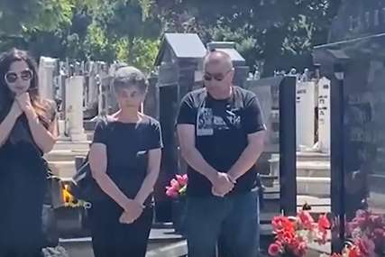 Voditeljka se opet slomila: Nikolina ponovila scenu sa Vidojeve sahrane (VIDEO)