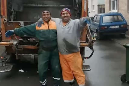 Mnoge su oduševili: Raspjevani radnici Gradske čistoće postali hit na društvenim mrežama (VIDEO)