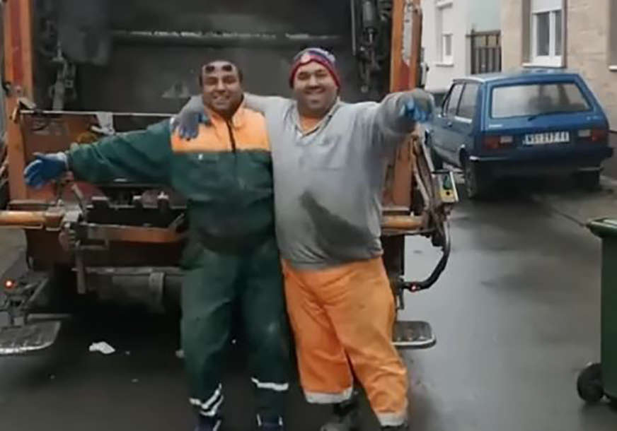 Mnoge su oduševili: Raspjevani radnici Gradske čistoće postali hit na društvenim mrežama (VIDEO)