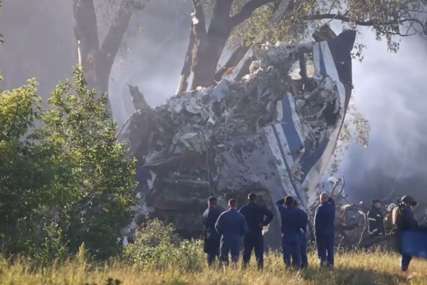 Nesreća tokom trenažnog leta: U padu vojnog aviona u Rusiji četvoro mrtvih (VIDEO)