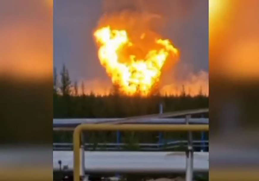 Vatra zahvatila najveće rusko nalazište gasa: Izbio ogroman požar u Sibiru, ugrožene zalihe za Evropu (VIDEO)