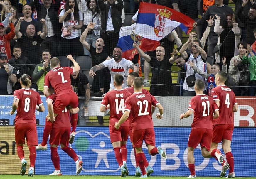 ŠVEDSKA - SRBIJA 0:1 "Orlovi" stigli do druge pobjede u Ligi nacija, Jović igrač odluke (FOTO)