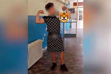 "Brate, dođem ovako kao čovjek, ajde, izbacuj me" Škola u Srbiji zabranila dolazak u šortsu, pa UČENIK DOŠAO U HALJINI (VIDEO)