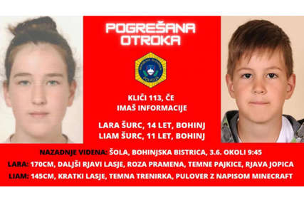 U Sloveniji nestali brat i sestra: Zadnji put viđeni ispred škole
