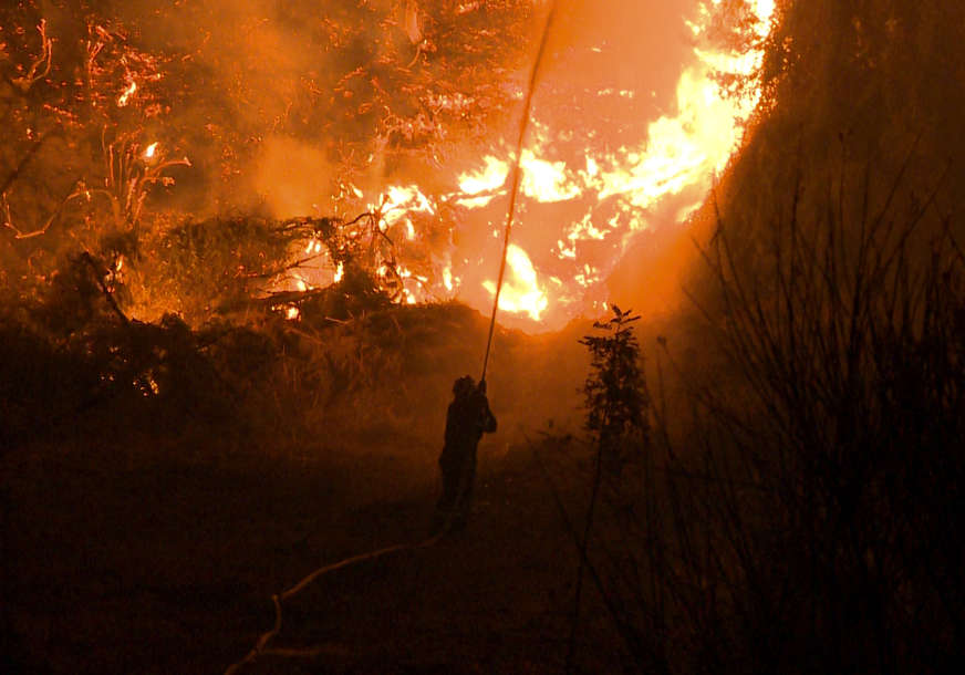 Na terenu sve raspoložive snage: Veliki šumski požar u Istri, zbog dima zatvoreni putevi